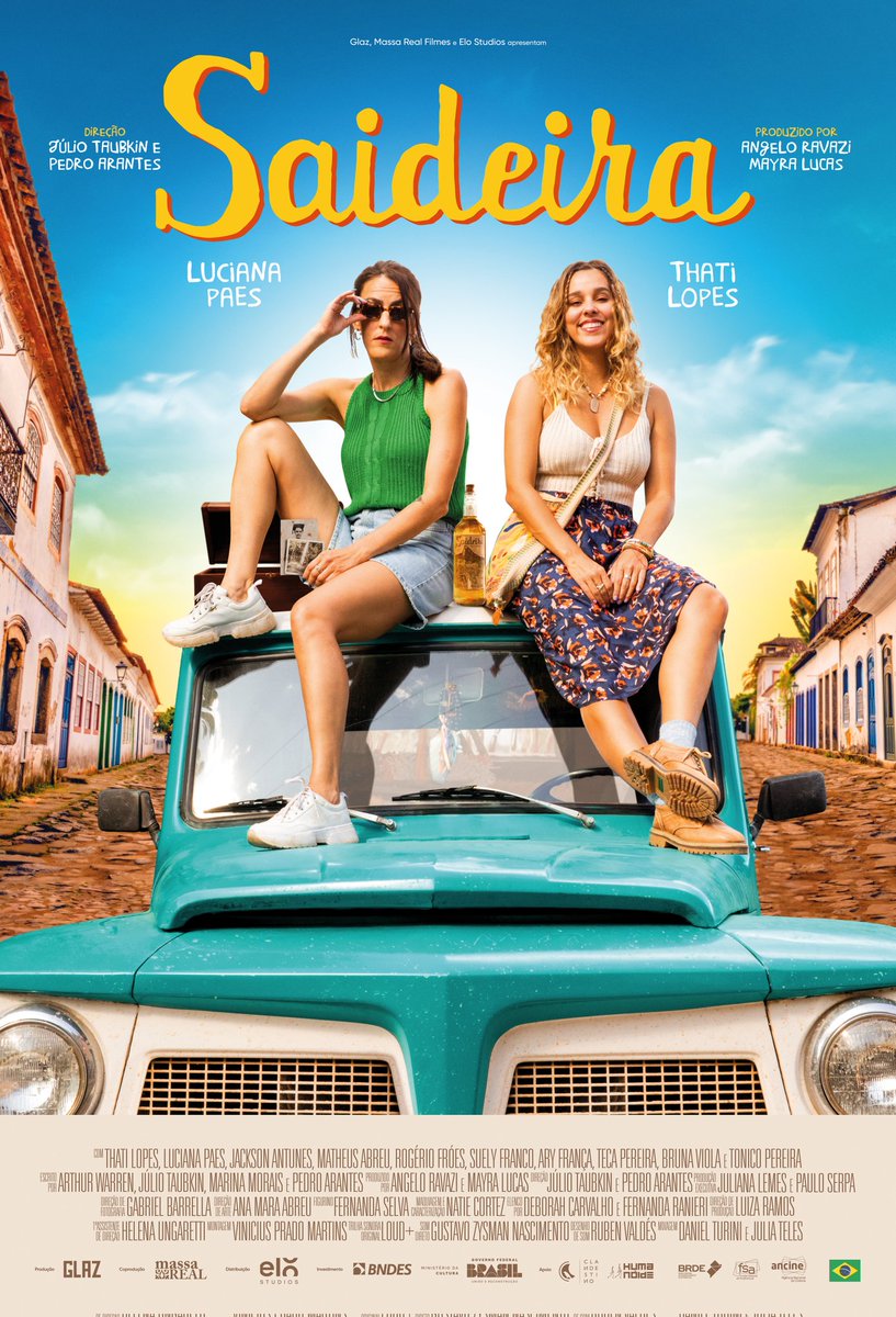 filmes_e_filmes's tweet photo. A @elostudios_ revelou o pôster oficial de "Saideira", nova comédia nacional estrelada por Thati Lopes e Luciana Paes e dirigida pela dupla Júlio Taubkin e Pedro Arantes, que chega dia 08 de agosto nos cinemas brasileiros.🎥🇧🇷
#saideira #thatilopes #lucianapaes #juliotaubkin https://t.co/aERLBDNrh2