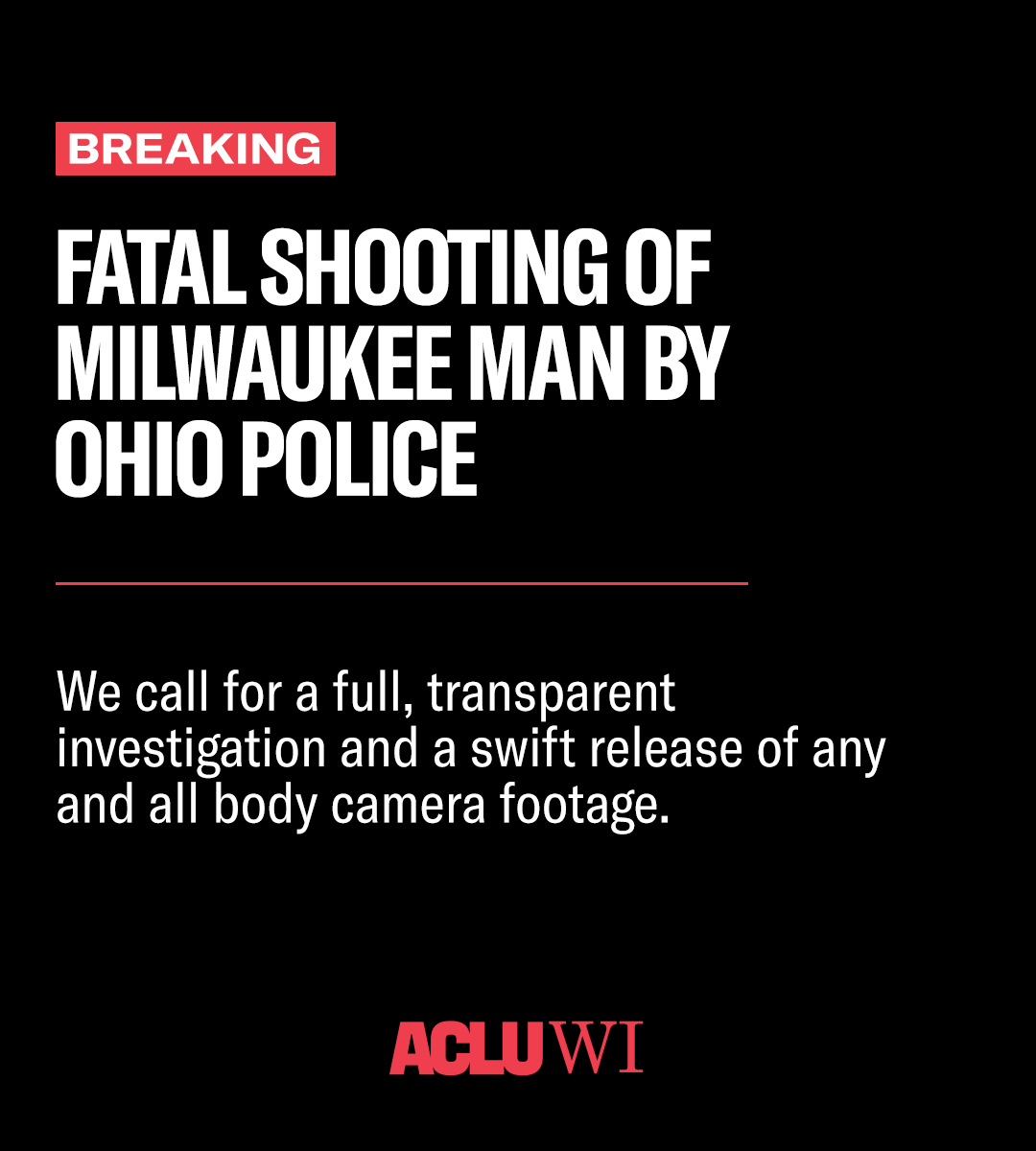 We are aware of the fatal civilian shooting by Columbus, Ohio Police that took place in the King Park neighborhood, approximately a mile away from the Fiserv Forum, well outside of the RNC security perimeter.