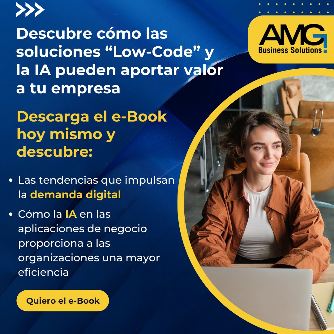 AMGCRM's tweet photo. Descarga el e-book y descubre las tendencias que impulsan la Demanda Digital y cómo la IA ha proporcionado a las empresas una mayor eficiencia. 
➡️ (https://t.co/GcLA6ATby6)
AMGBS Tu Socio en la Transformación Digital https://t.co/eg9aMWU8Ps