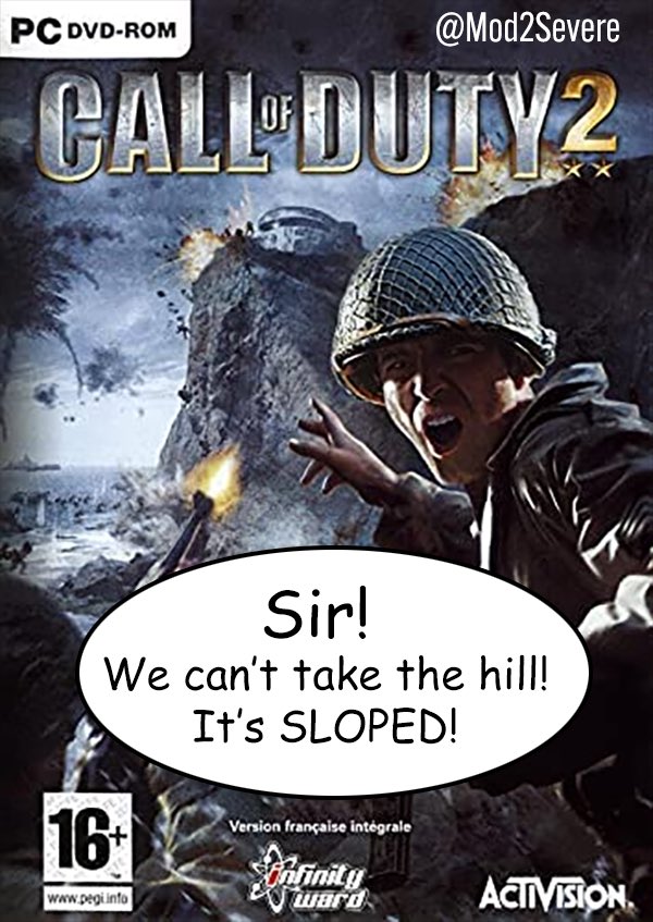 bobanderson77's tweet photo. The greatest war game yet: βSLOPED!β
#sloped https://t.co/pVKrlglGIi