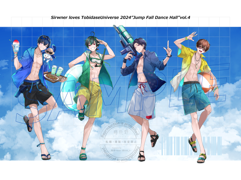 「▼前回に引き続きましてJFDHvol.4の等身イラストとデフォルメイラストを担当」|緋野-hino-🐹のイラスト