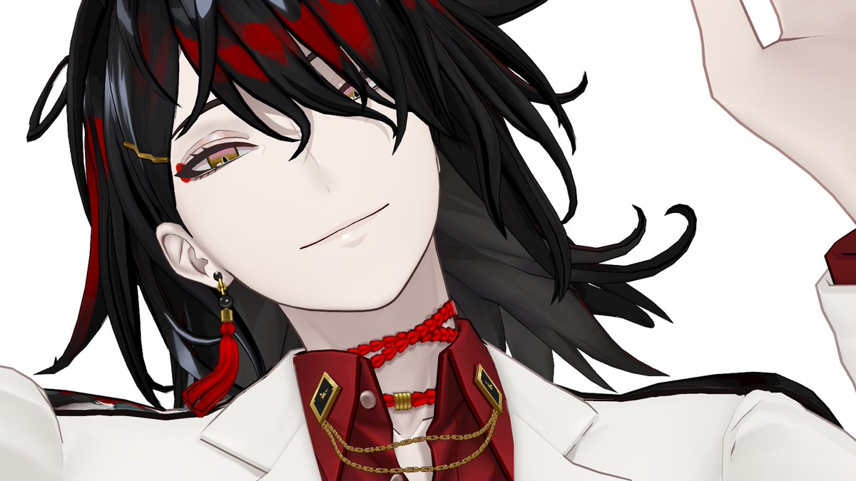 Vox_Akuma's tweet photo. at 8PM JST I'm having my Home 3D Debut. Aren't you cute... https://t.co/mvplNSyEAi https://t.co/l6tJkk2C3P