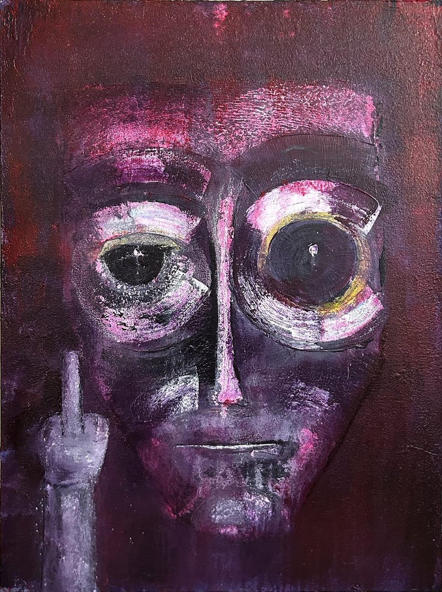 DManoos's tweet image. "Have a Nice Day"
30" x 40"
Acrylic on wrapped canvas
#AbstractPainting #AbstractFigurative #AbstractArt #BigEyeCollectio