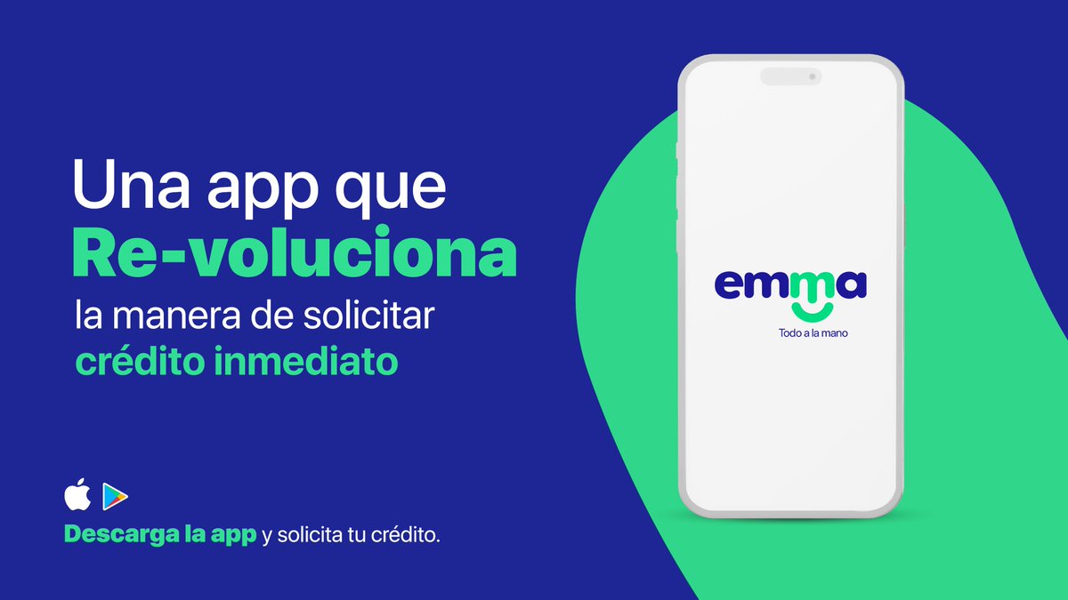 emmapayecuador's tweet photo. ✨¡La solución que estabas esperando! Con Emma, el crédito directo es fácil y rápido. Descarga la app y comienza tu camino al éxito. 📲💸
#EmmaApp #CréditoInmediato #Fintech #SinPapeleos #DescargaAhora #EmmaRevoluciona