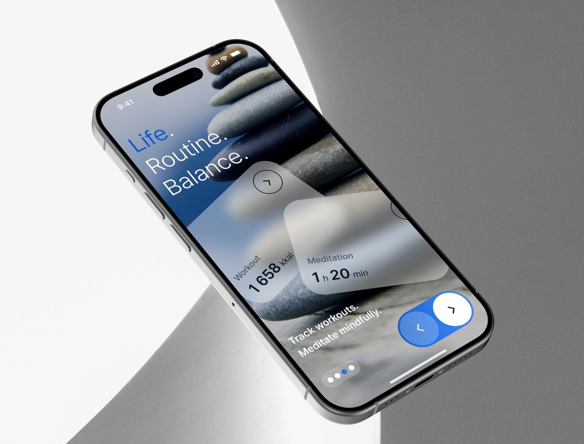 AnnaHelyk's tweet photo. New Dribbble Shot 😍 

Health &amp; Wellness Mobile App by Anna Helyk https://t.co/n9bpCpo593 https://t.co/UQgX2UpH6v