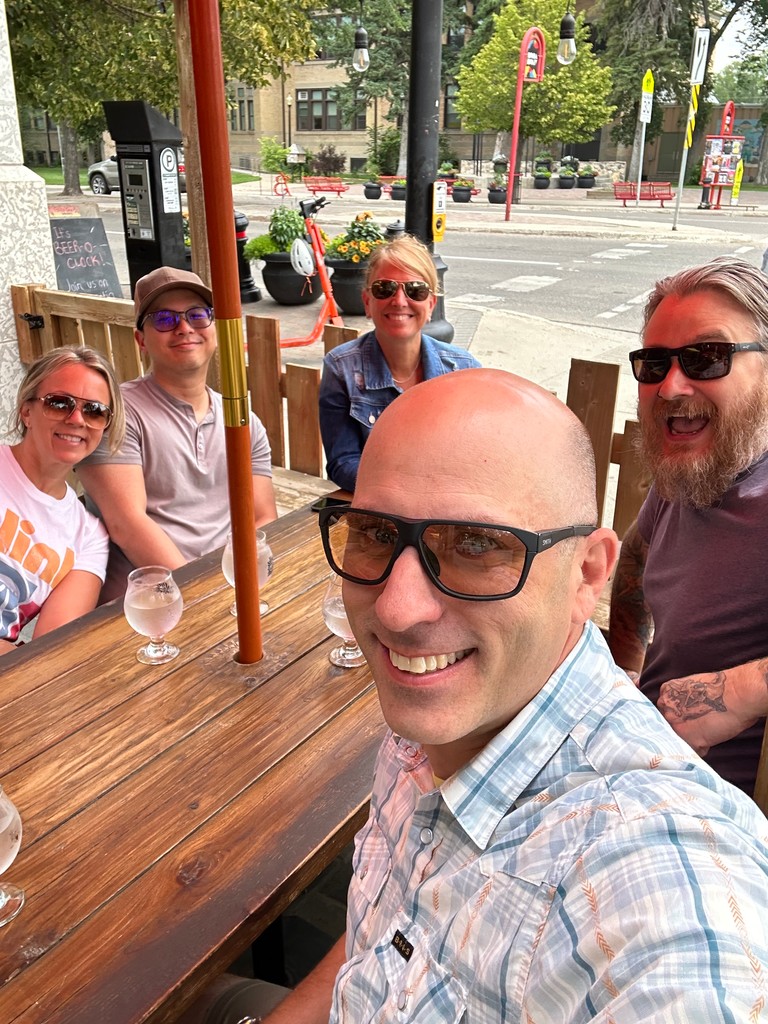 In appreciation of the extra work we've done (and will do) as teammates enjoy some well-deserved time off over the summer, the Balloonfish crew enjoyed a patio lunch together. Turns out hard work leads to a big appetite!
