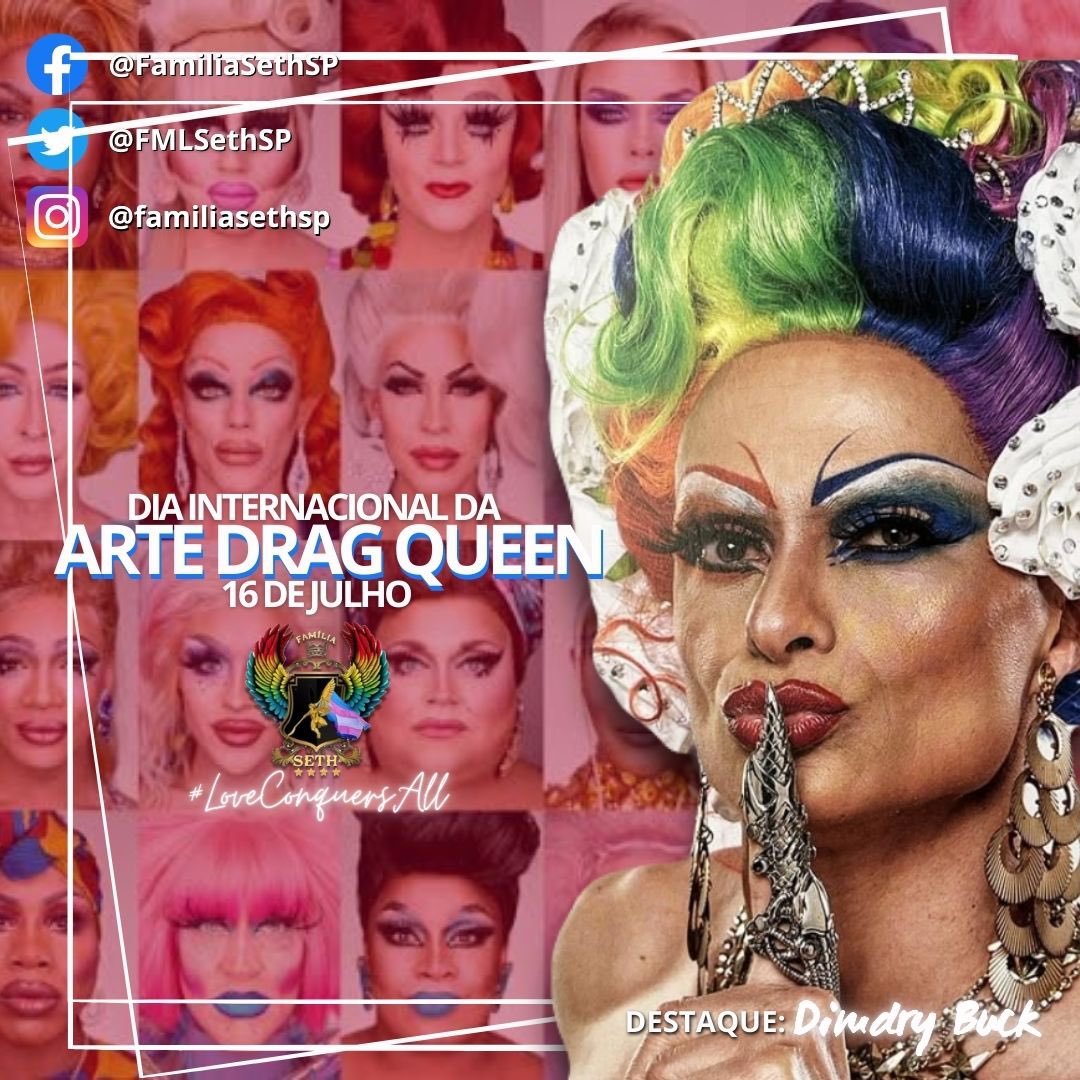 FMLSethSP's tweet photo. O coletivo Família Seth LGBTI+ parabeniza @DindryBuck e as demais artistas que utilizam de sua arte para dar visibilidade a todos nós lgbti+ além de dar voz a nossas lutas ê reivindicações. 

https://t.co/CSvJU1ZV3M https://t.co/VdYPSnQHAK