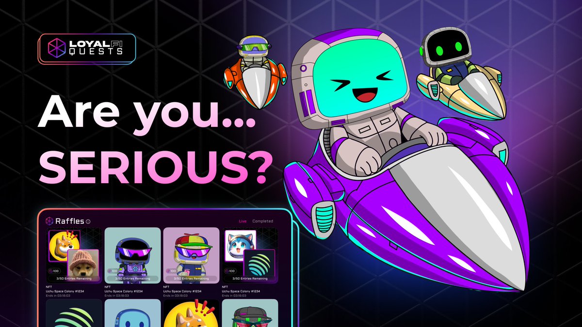 Imagine Uchu only raffles, let us know your thoughts?