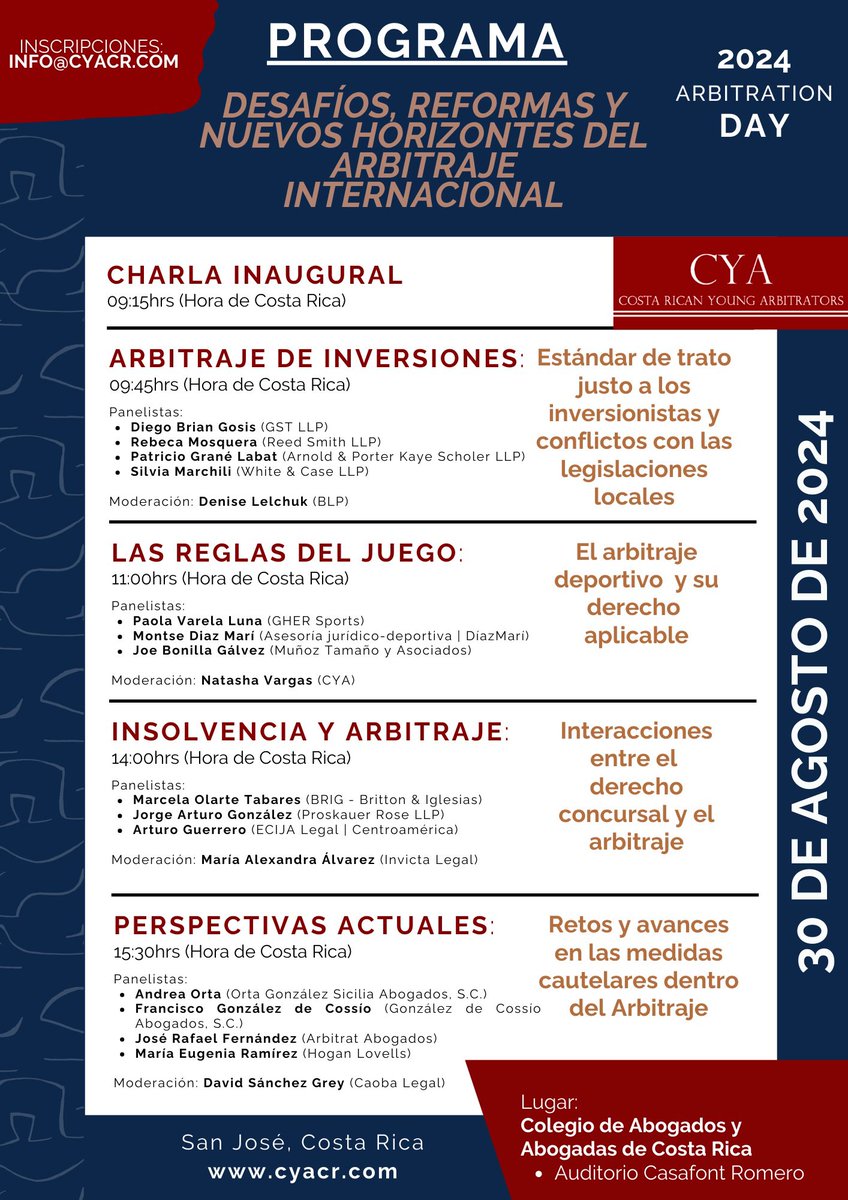 Costa Rican Young Arbitrators tweet media