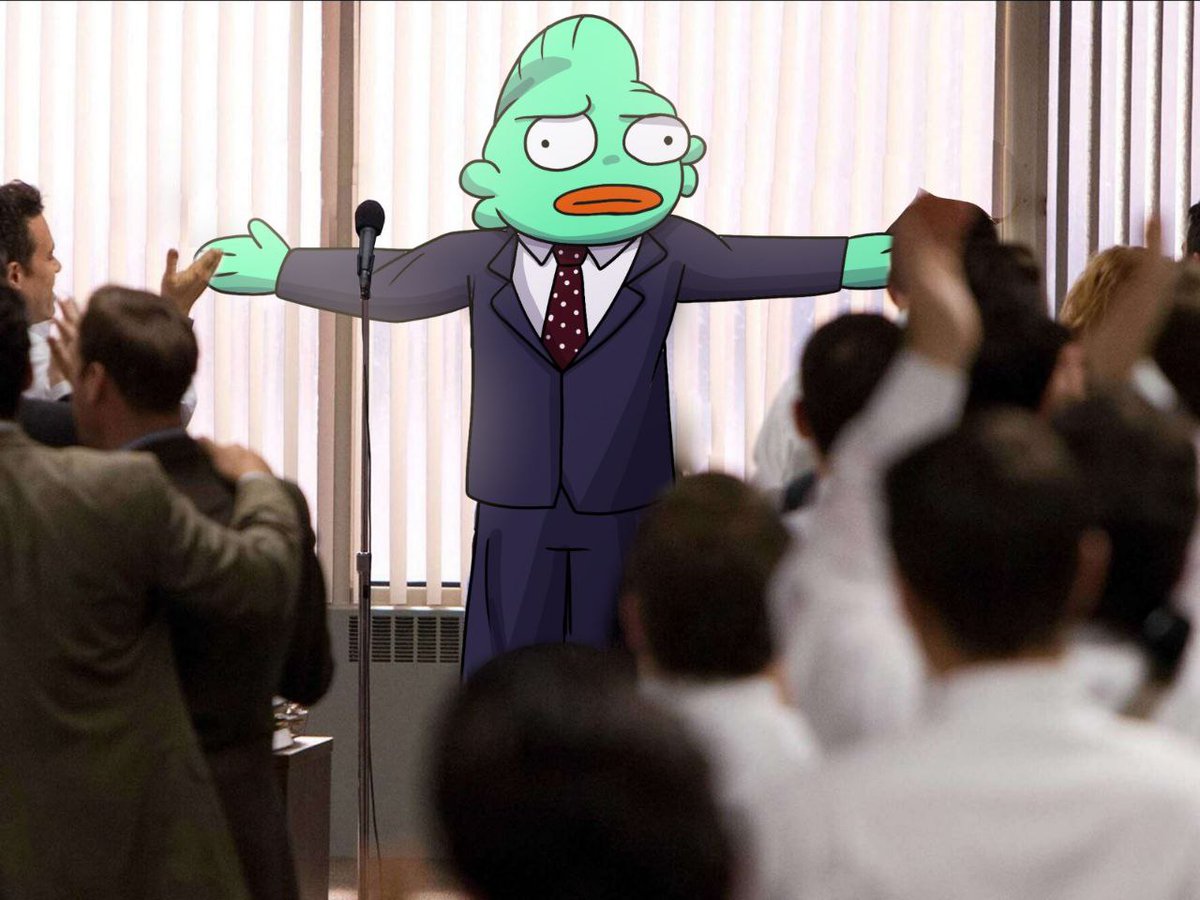 You know. I'm not leaving... I'm not leaving. 
I'M NOT FUCKING LEAVING! 
The show goes on. $CAVIAR