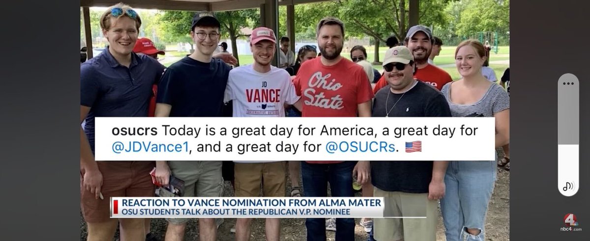 Thanks for the screen time <a href="/nbc4i/">NBC4 Columbus</a>! #TrumpVance24