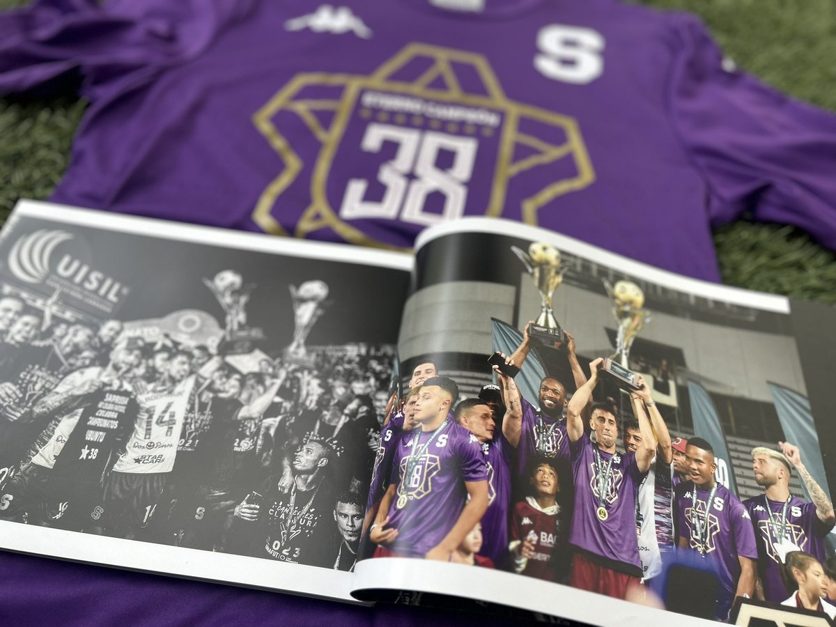 PMEimages's tweet photo. De los 89 años de historia que hoy cumple el @SaprissaOficial , durante 17 torneos hemos documentado sus partidos de local y los últimos 2 años a plasmar en libros un histórico tetracampeonato.

Este proceso ha sido todo un privilegio y un honor. 🏆🏆🏆🏆🟣⚪️ https://t.co/zbN0lJaP3O