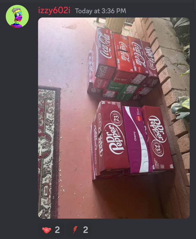 StrikeAccess's tweet photo. ALL OF THESE DRINKS WERE FREE. 😳

Amazon Fresh had a deal this morning. 

If you added 12 drinks to your cart, your order was $0.

We alerted our members early so they could take full advantage.

How was your Prime Day?