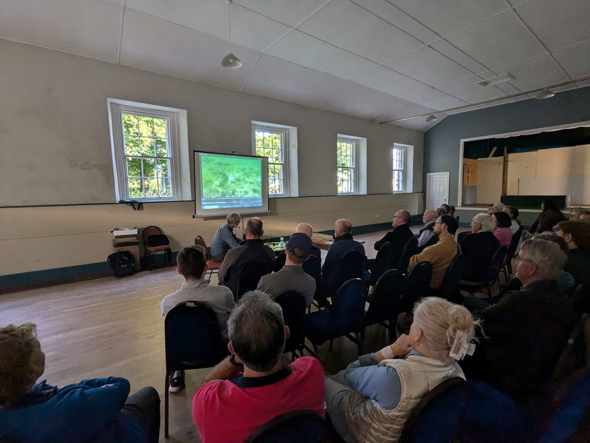CuanBeo (@cuanbeo) on Twitter photo A big thank you to Dr Oliver Tully of the <a href="/MarineInst/">Marine Institute</a> who presented to community members, the marine industry, and academia this evening on the Active Restoration of #NativeOyster in Galway Bay.
#NatureRestoration #oysterrestoration #marineconservation #coastalcommunities A big thank you to Dr Oliver Tully of the <a href="/MarineInst/">Marine Institute</a> who presented to community members, the marine industry, and academia this evening on the Active Restoration of #NativeOyster in Galway Bay.
#NatureRestoration #oysterrestoration #marineconservation #coastalcommunities