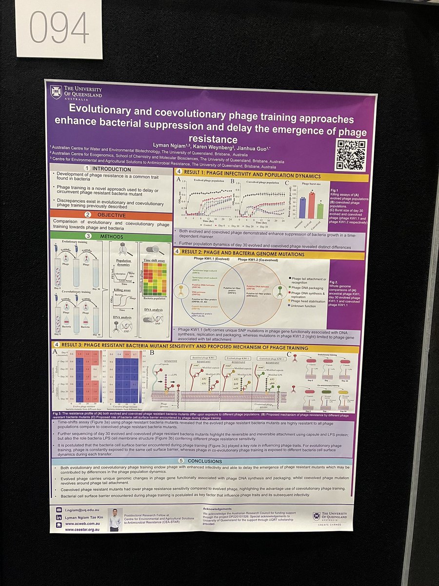 Lyman Ngiam (@lymanngiam) on Twitter photo Talking about timing! Iāll also present this work today as poster presentation at <a href="/VoM_2024/">Viruses of Microbes 2024</a> (poster session 2, booth number 94). Do check it out! Talking about timing! Iāll also present this work today as poster presentation at <a href="/VoM_2024/">Viruses of Microbes 2024</a> (poster session 2, booth number 94). Do check it out!