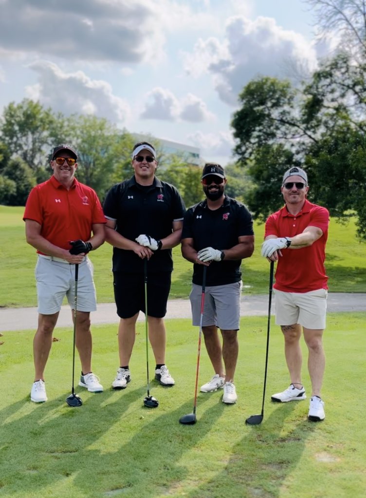 Aaron Myall (@heyaaron1) on Twitter photo Had a great time playing with fellow coaches in the <a href="/hcfootball/">Hinsdale Central Football Club</a> Golf Outing yesterday. Glad we are better football coaches than golfers. <a href="/HCRedDevilFB/">Hinsdale Central Red Devil Football</a> <a href="/rymcq65/">Ryan McHugh</a> <a href="/matt_mcniff/">Matt McNiff</a> Had a great time playing with fellow coaches in the <a href="/hcfootball/">Hinsdale Central Football Club</a> Golf Outing yesterday. Glad we are better football coaches than golfers. <a href="/HCRedDevilFB/">Hinsdale Central Red Devil Football</a> <a href="/rymcq65/">Ryan McHugh</a> <a href="/matt_mcniff/">Matt McNiff</a>