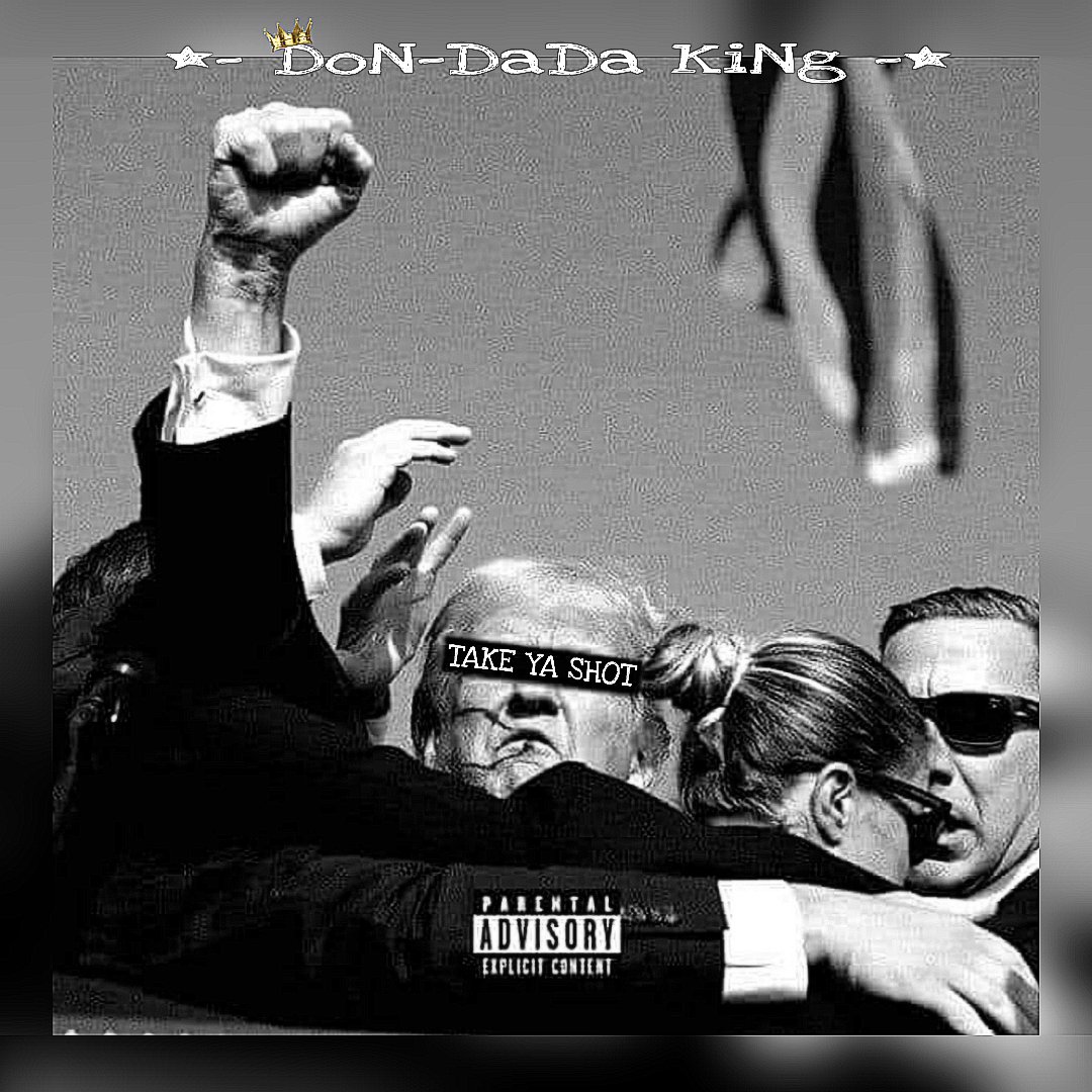 don_dada_king's tweet photo. 🗣️ 🚨‼️ TOMORROW  ‼️🚨 👀 ...

" TAKE YA SHOT " ✊🏾 ‼️‼️‼️ 🇺🇲

#DonDadaKing 👑
#TakeYaShot 💨
#DropsTOMORROW 💯
#NEWMusicALL2K24 🔥 https://t.co/096woXl0tX