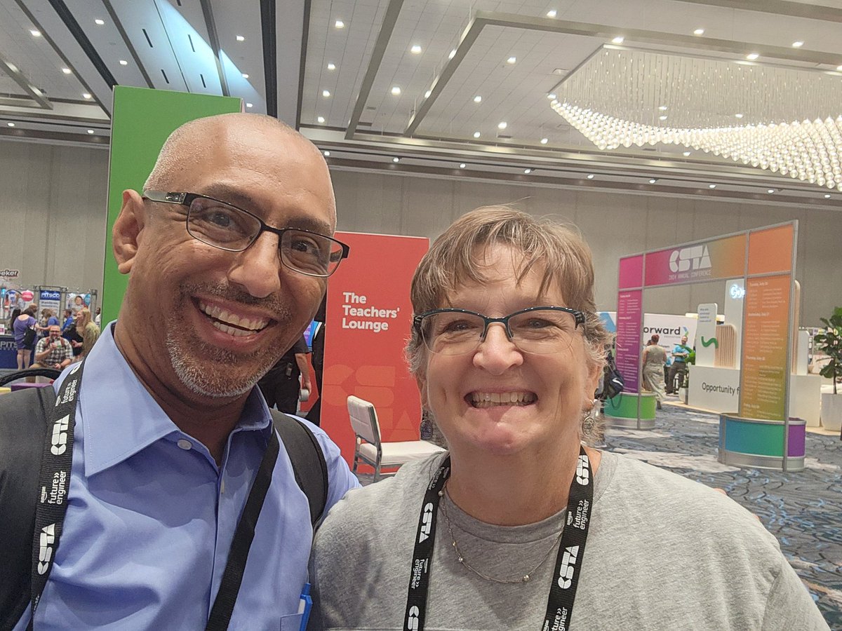 JoseLSilvaSmith's tweet image. Can&apos;t wait for the CSTA 2024 Conference Opening Session! Meanwhile taking some pictures with some CS friends from around the country! ❤️😉🫶 #TISDProud #TornilloISD #WeTeach_CS #CSTA2024 #csteachersorg