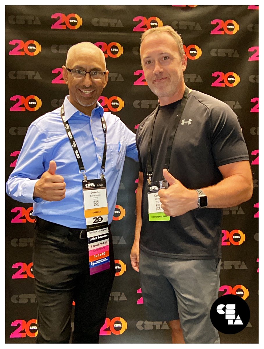JoseLSilvaSmith's tweet image. Can&apos;t wait for the CSTA 2024 Conference Opening Session! Meanwhile taking some pictures with some CS friends from around the country! ❤️😉🫶 #TISDProud #TornilloISD #WeTeach_CS #CSTA2024 #csteachersorg