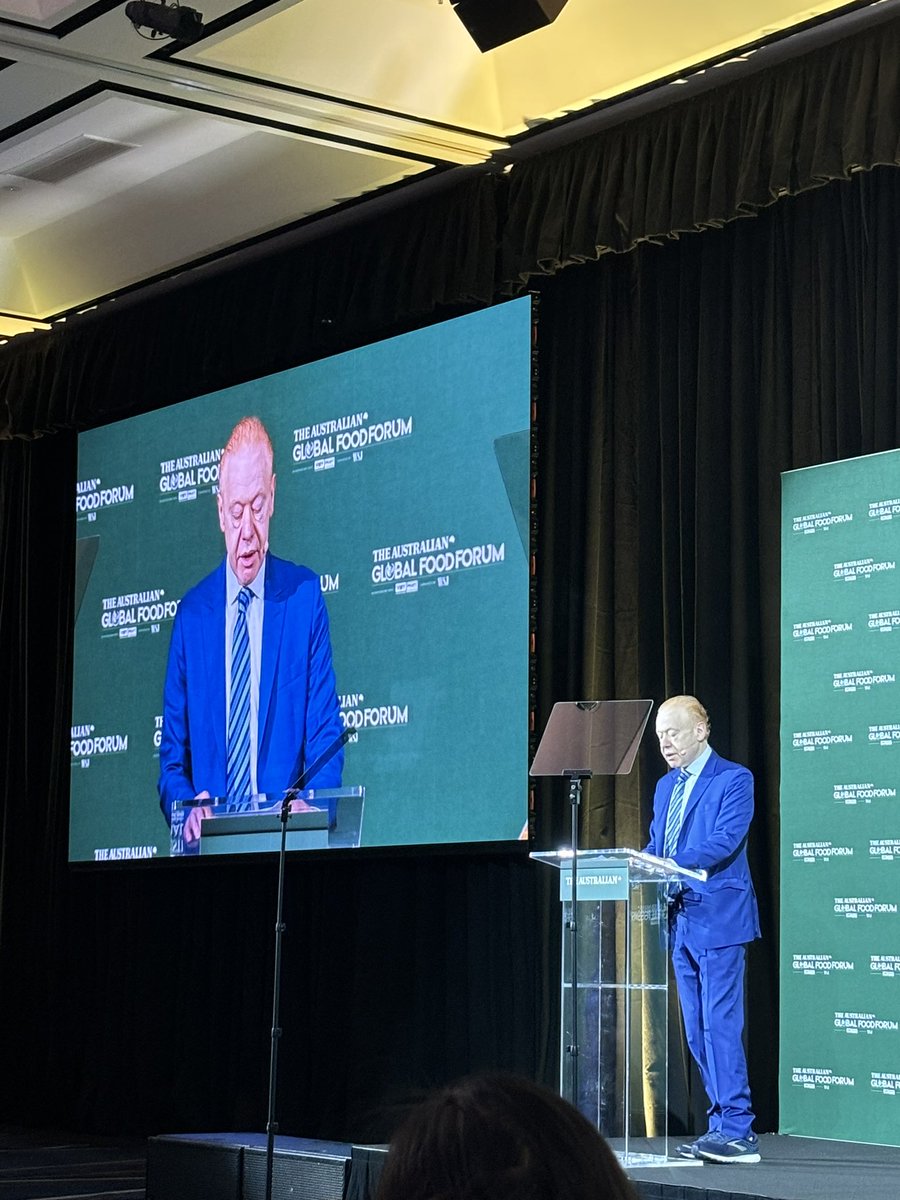 And we are off and running at the 2024 #GlobalFoodForum
<a href="/australian/">The Australian</a> <a href="/NAIFAustralia/">Northern Australia Infrastructure Facility (NAIF)</a> 
“Australia’s beef exports to China have tripled since the forum commenced” <a href="/PrattFoundation/">PrattFoundation</a> 
“We are in the landfill avoidance business”