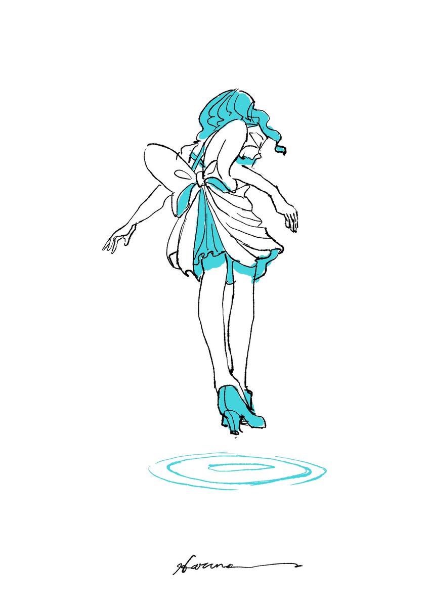 海王みちる 「」|渡邊 春菜のイラスト