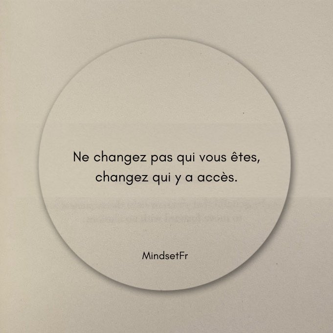 Mindset_FR's tweet photo. Changez qui y a accès. https://t.co/s5eCUQrOPE