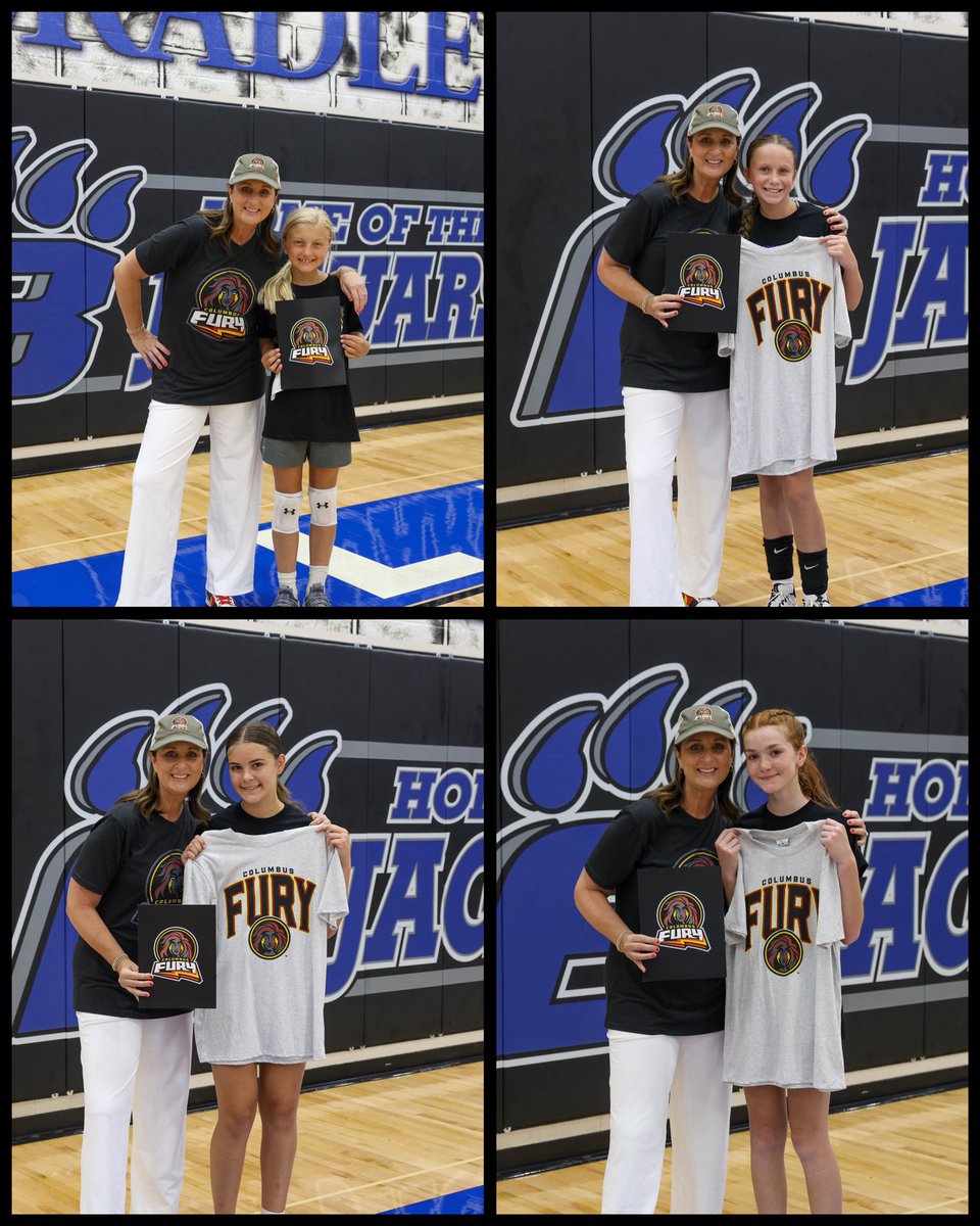 Thank you Hilliard Bradley Volleyball for having us!

Our Community Ambassador, Audrey Flaugh, enjoyed stopping by and awarding a few deserving campers!

For more information regarding camp appearances, click here: provolleyball.com/fury-appearanc…

#ColumbusFury #UnleashTheFury