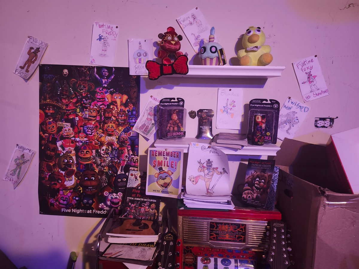That's my FNaF collection :3