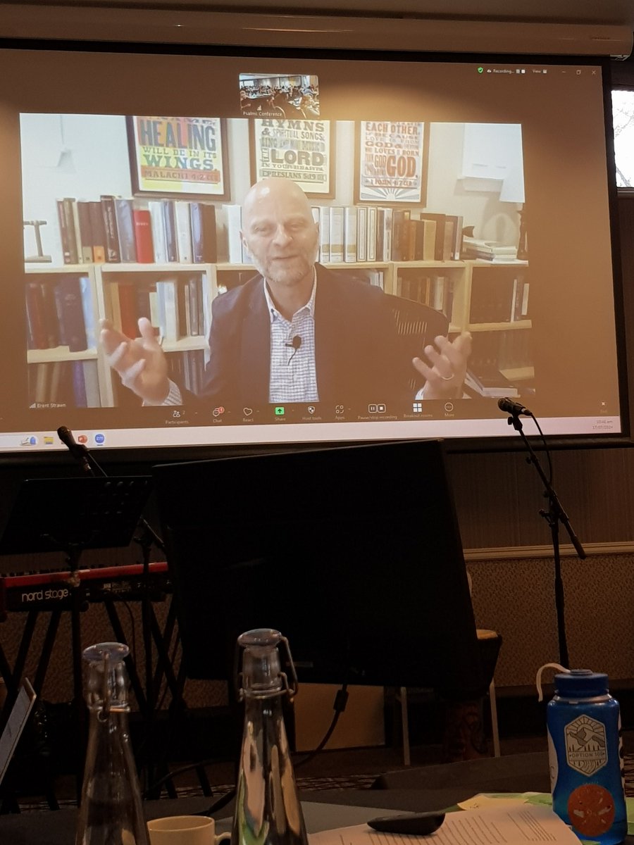 Fantastic opening keynote from <a href="/brentastrawn/">Brent A. Strawn</a> on "The Strange New World of the Psalms" at Carey Psalms Conference via zoom