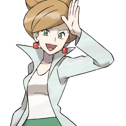 Mfs be like "these are the two best Pokemon professors"  And they be correct