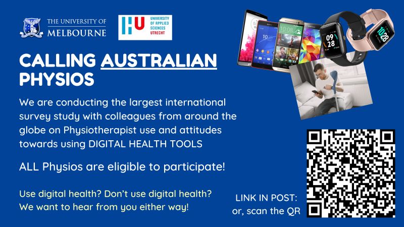 Mark Merolli (@merollim) on Twitter photo Call out to RECENT & NEW GRAD PHYSIOS in my network. Pls share your thoughts for an international research collaboration about technology use in physio.
<a href="/PhysioUnimelb/">Physiotherapy UniMelb</a> pls re-tweet q.crowdtech.com/4TF_Nyz7vUiWq1โฆ ๐โโ๏ธ ๐ ๐ฒ Interested in this area? Be sure to be in touch with me to chat Call out to RECENT & NEW GRAD PHYSIOS in my network. Pls share your thoughts for an international research collaboration about technology use in physio.
<a href="/PhysioUnimelb/">Physiotherapy UniMelb</a> pls re-tweet q.crowdtech.com/4TF_Nyz7vUiWq1โฆ ๐โโ๏ธ ๐ ๐ฒ Interested in this area? Be sure to be in touch with me to chat