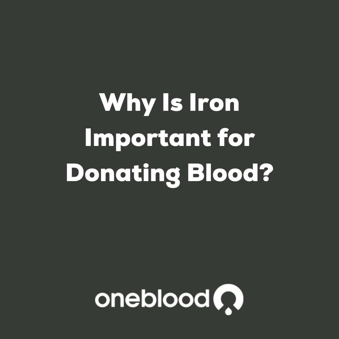 my1blood's tweet photo. #FAQoftheWeek 💪🩸 Iron is important when donating blood because it helps replace the red blood cells lost when giving.

Were you deferred from donating because of low #iron? Don't worry! You can try again. Learn more about iron and iron-rich foods here: https://t.co/9JiTDXZuHQ https://t.co/25GWboLXY3
