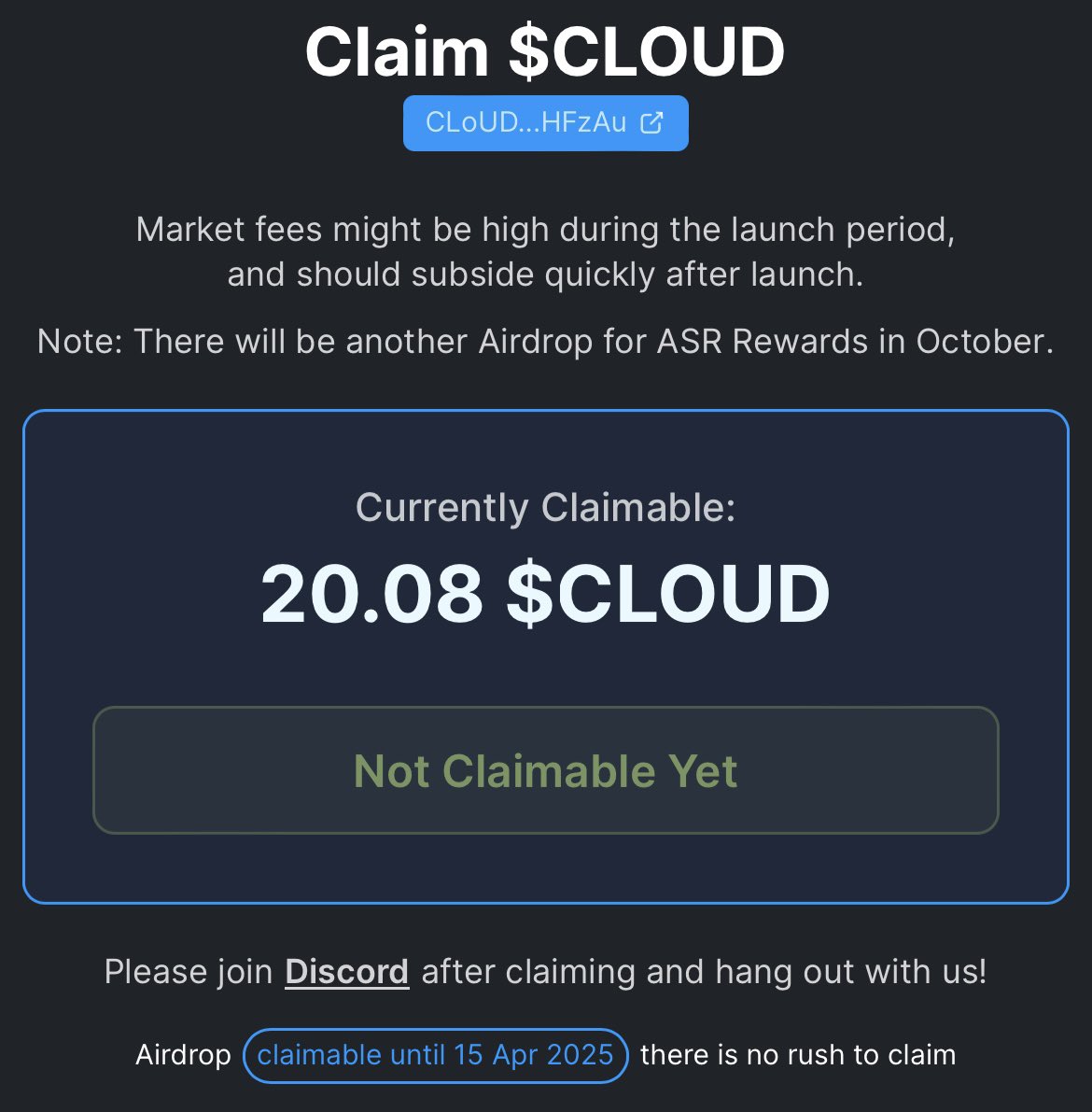keiblog_eth's tweet photo. Sanctumの $CLOUD ですが、

✅ Phantom：180日ロックした場合
✅ Jupiter LFG：TGE当日にClaimした場合

の枚数が表示されてるみたいです。

何かともあれ、少しでも"誠実さ"を認めてもらえたのは嬉しいですね☁️☁️
https://t.co/mtglVSfH56 https://t.co/eFh2XyAF9d