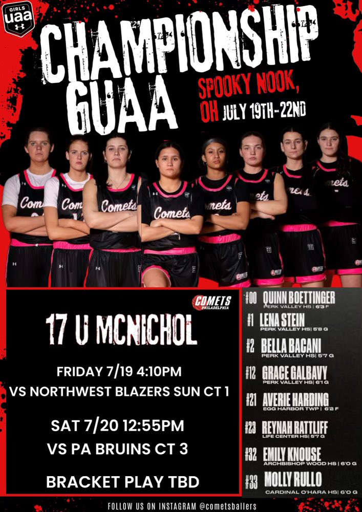 Last one with <a href="/CometsBallers/">Comets Basketball</a>!! Come check us out!!