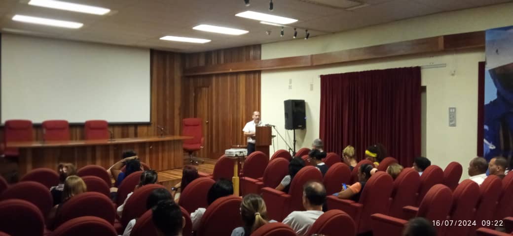 DCTI_ETECSA's tweet photo. Esta mañana, del 16 de julio, comenzó el Forum de la Dirección Central de Tecnologías de Información de @ETECSA_Cuba
Un espacio donde se evidencia la creatividad, entrega e innovación de los trabajadores de esta dirección.
#DCTI #esteesmiazul #30añoscontigo
@RaulCastilloTI https://t.co/3PXX2YH8eU