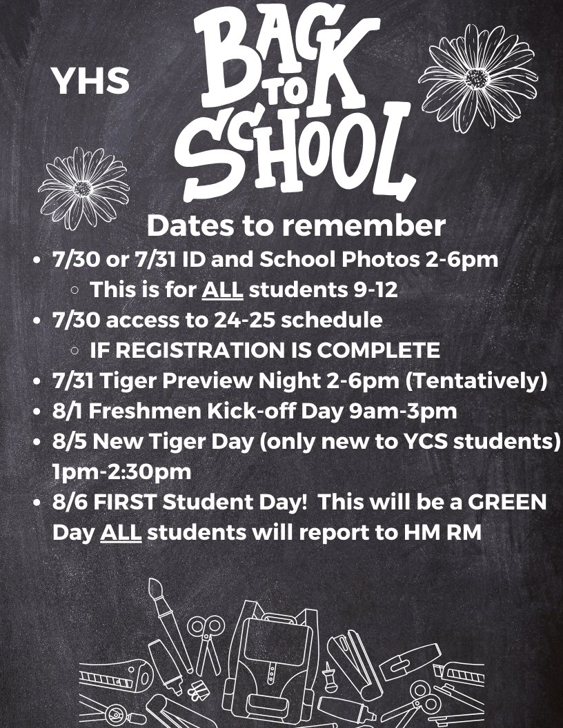 Yorktown High School tweet media