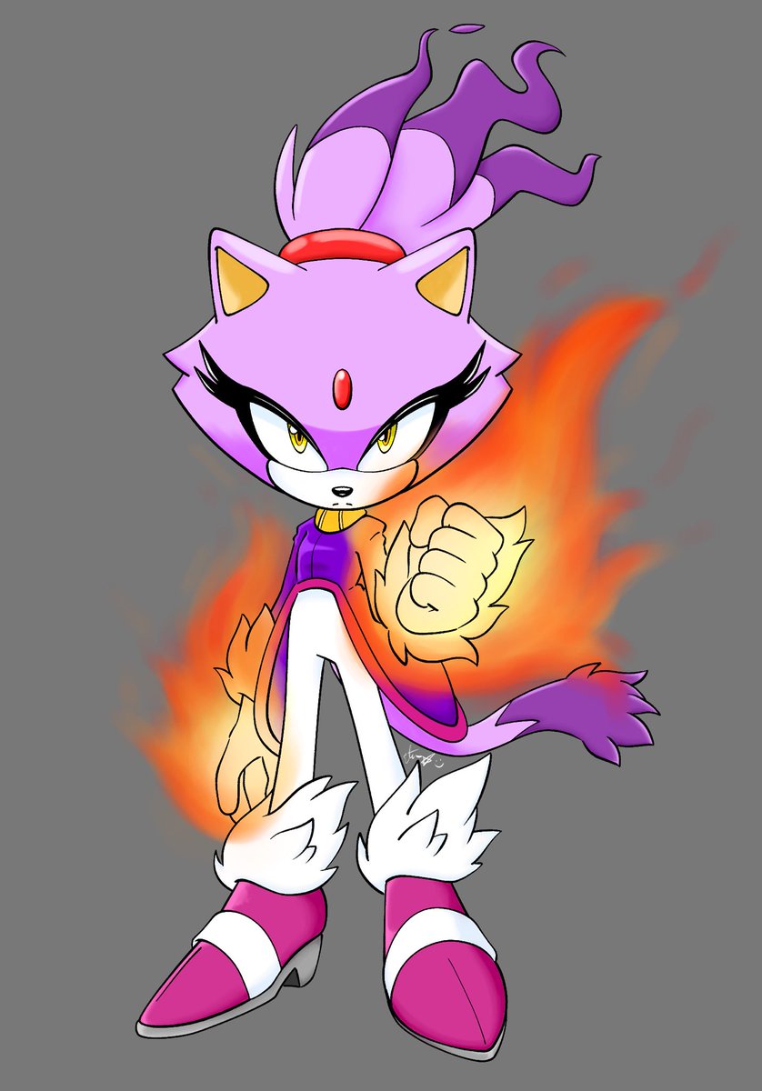 STAR41E's tweet photo. 100 Days / 100 Drawings
Day 85💜🩷
I tried my best coloring her :0 How did I do?
Lineart belongs to @TheNovika !! Beautiful lineart btw! :D
#100DaysOfArtChallenge #BlazeFanArt #Coloring #BlazeTheCat https://t.co/AdLAzvTZ0M