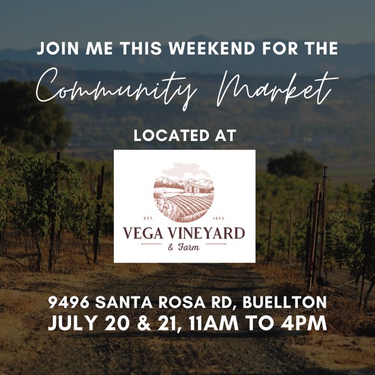 AnnaVocino's tweet photo. Excited to share that I'll be at Vega Vineyards this Saturday for the Pop Up Project! Come say hi, get your cookbook signed and try some delicious sauces from 11-4! 📚🌶️ #popupproject @vegavineyardandfarm https://t.co/s0iC6uPL8c https://t.co/M34UfjZb0D