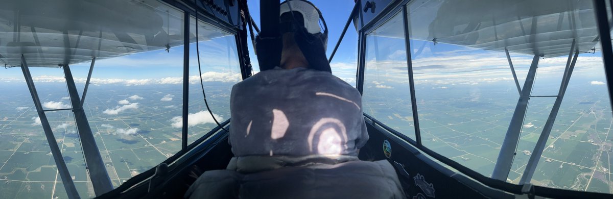 flycory's tweet photo. Soaring high above the Midwest in Ghost, feeling the freedom of the open skies. Nothing but endless horizons and endless possibilities! 🛩️✨ #BushPilotLife #AviationAdventure #GhostInTheSky #MidwestMagic https://t.co/WbpuNJhNYe
