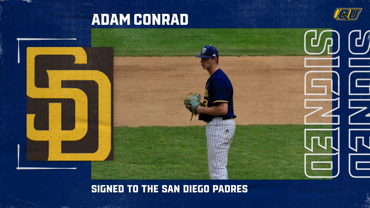 HUGE congrats to Adam Conrad for signing with the San Diego Padres today!! True testimony of his hard work and dedication to his craft, and a massive accomplishment coming from NAIA/NCCAA baseball. Could not be more proud of this young man! Just the start!