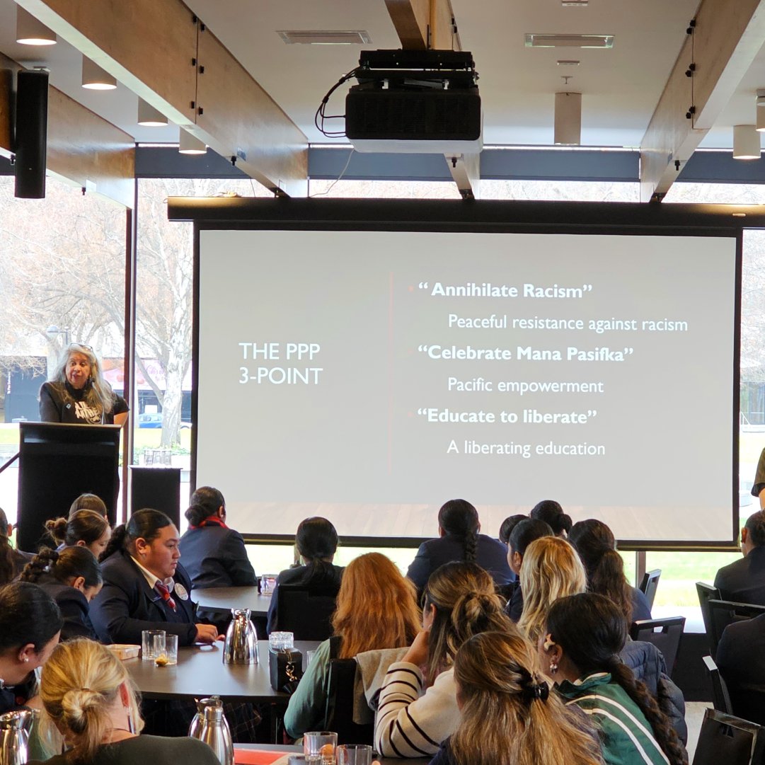 IPLwaikato's tweet photo. Te Whai Toi Tangata and the CAPEs Education Team were fortunate to once again support the Polynesian Panthers with two powerful and engaging workshops, this time at the Christchurch Town Hall in June. https://t.co/jcM7hxZ9Lg https://t.co/lRyNV8EKY5
