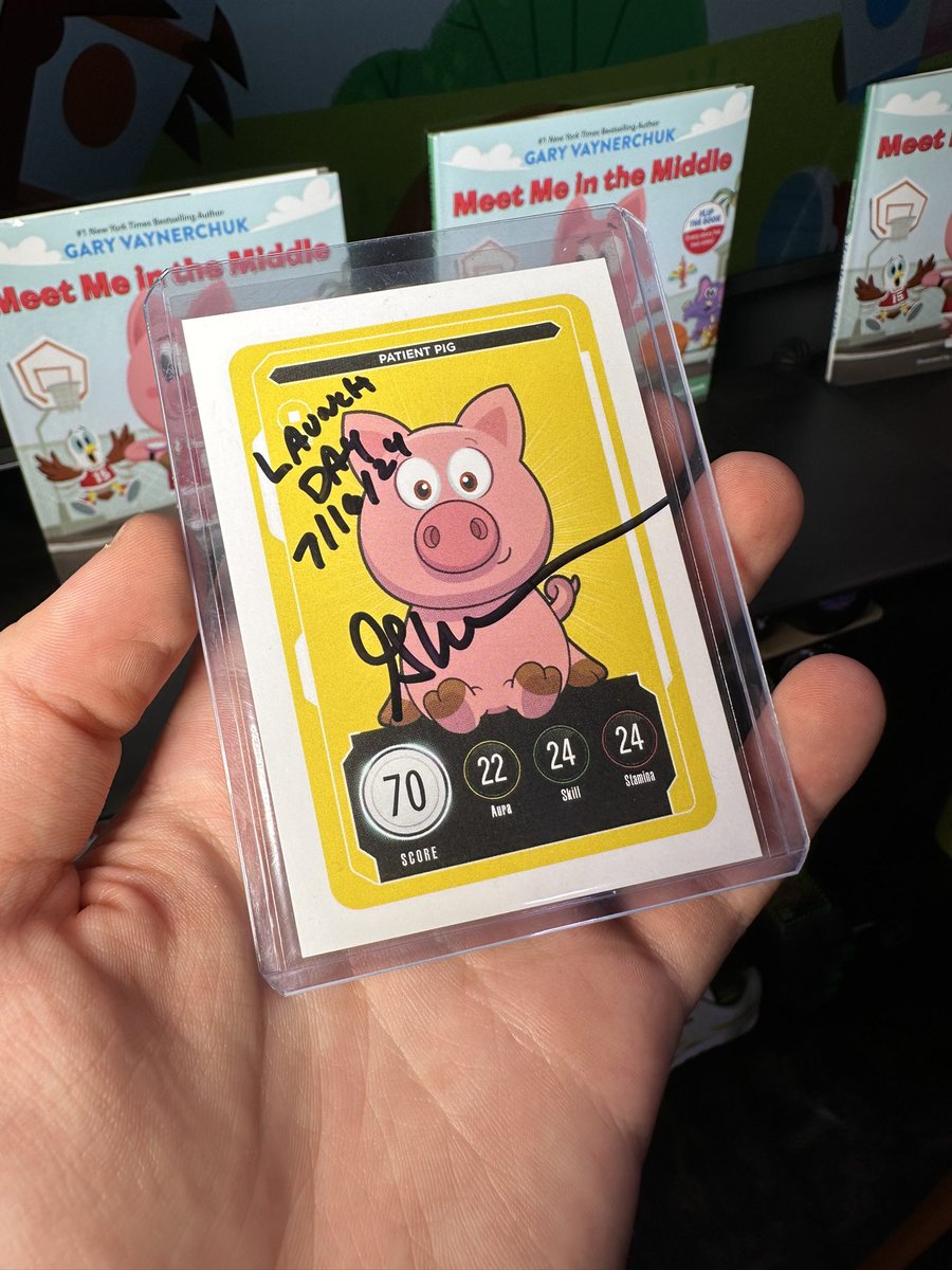 VeeFriendsCards's tweet photo. WHAT. A. DAY.

On behalf of ourselves, thank you to everyone for being a part of our show today. We hope you had as much fun as we did 👊😊

What was your favorite moment from the show? Happy Launch Day! 🐽🦅 https://t.co/SsDvFx2OOU