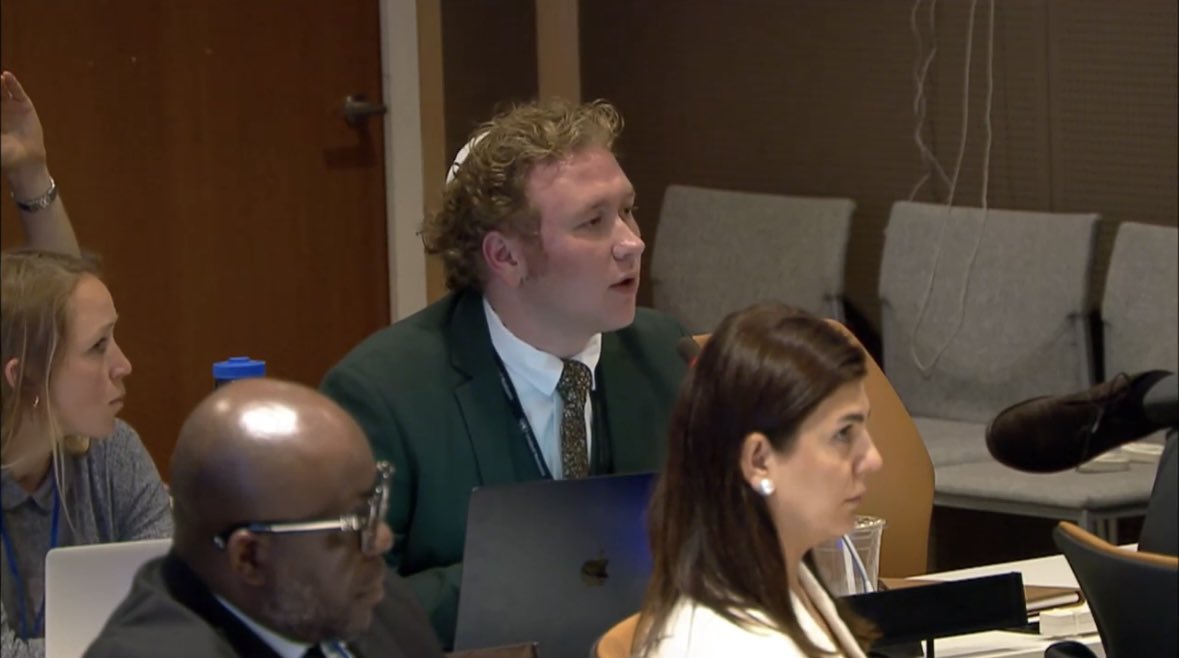 So honored to have spoken yesterday at the UNEP Report Conference on Planetary Health and Human Wellbeing on the ability for institutions of multilateralism to function both as barriers to progress while also creating it. #unitednations #unep