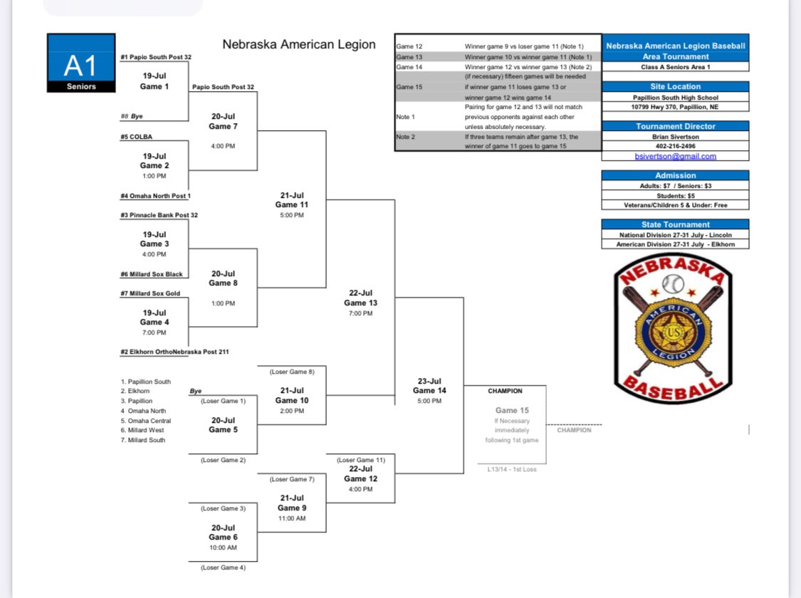 PLVSLegionBB32's tweet photo. Legion Area 1 Tournament starting this Friday at Papio South! Come out and watch some great ball. The concessions are 🔥with Jumbo Beef Dogs, Flat Iron Burgers, and Smoked Pulled Pork Sandwiches. @PLSTitansBB @PLS_activities @PLSHSTitans https://t.co/2UtTB8eWTb