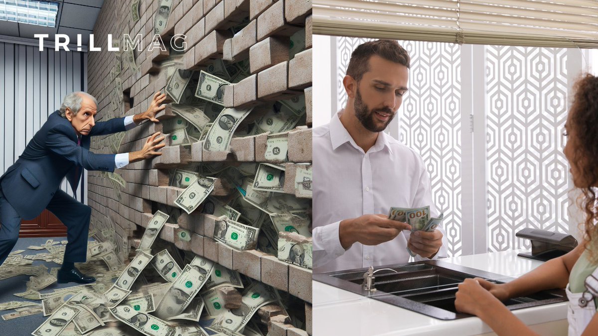 Fleming filled out a withdrawal slip for 1 cent and handed it to a teller, who told him he couldn’t withdraw that amount. 😮 Fleming then made a comment  prompting teller to call law enforcement.

Fleming remains on a $5,000 bond.
-
#florida #bank #money #trillmag