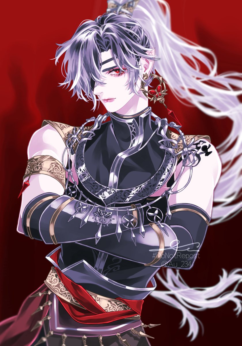 Au_234's tweet image. まんふぁ版のノースリポニテ城主が一番好きかもしれん