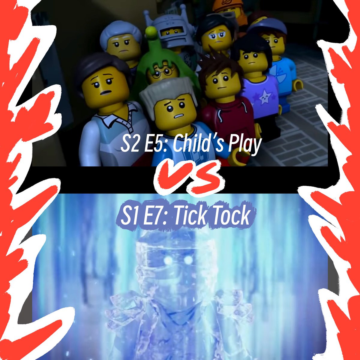 ninjareanimated's tweet photo. First poll of the 3rd round is up on tumblr!! We’re getting sooo close omg #ninjagoreanimated #ninjago https://t.co/5fSYQ8OyBK
