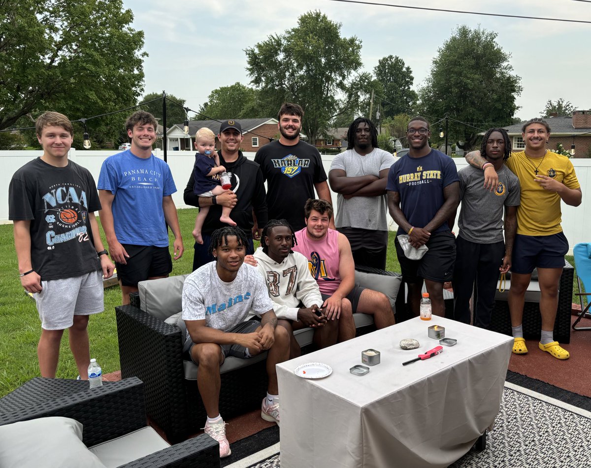 This group has been working hard all Summer, excited for the 2024 season!#GiddyUp 🏇🏈