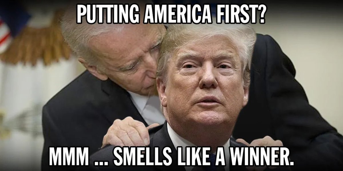 Even grandpa  biden agrees! (his name does not deserve a capital letter)

#MAGA $BOM