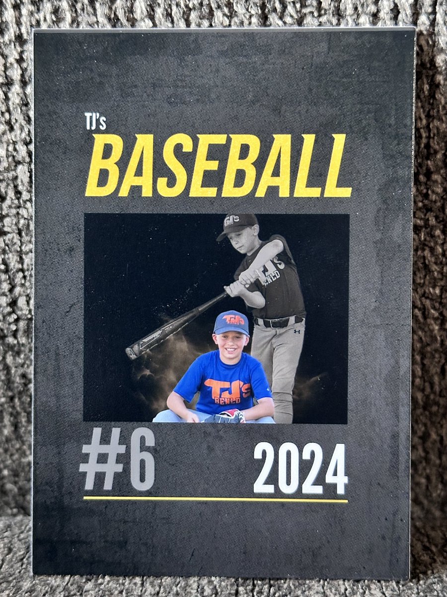 Cardinals1942's tweet image. This is better than any mail day!!

 My favorite baseball player’s baseball cards and team photos are ready! 

#CarterDominic #Littleleague #TeamTJs